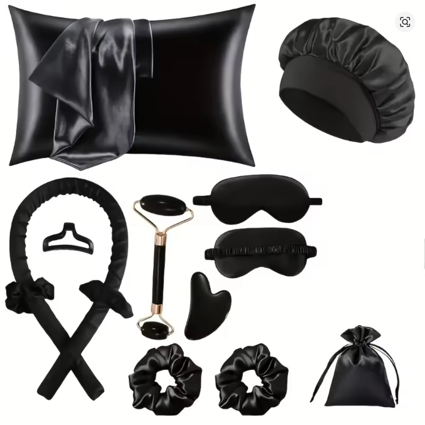 Complete Kit Curl Care negro con accesorios