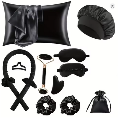 Complete Kit Curl Care negro con accesorios