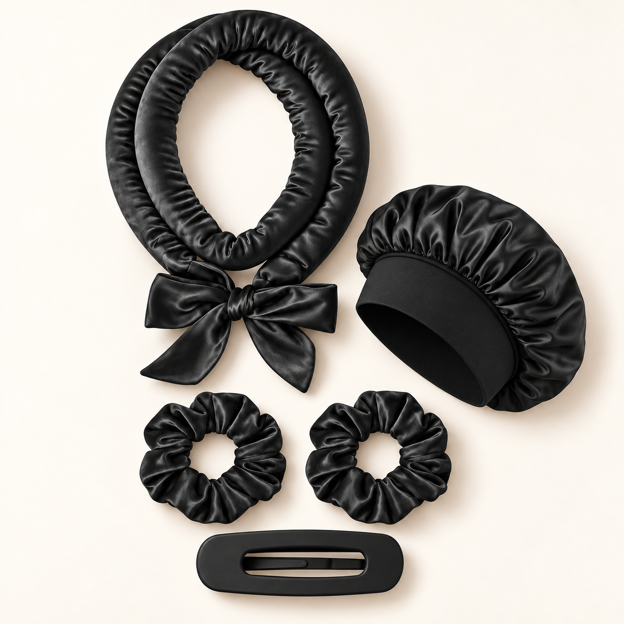 Night Kit Curl Care en negro